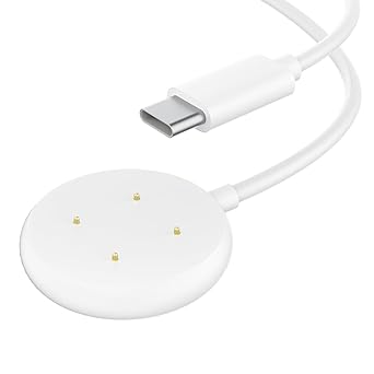 Photo 1 of AWINNER Compatible for Google Pixel Watch 2 Charger Cable (White, 1 Pack)