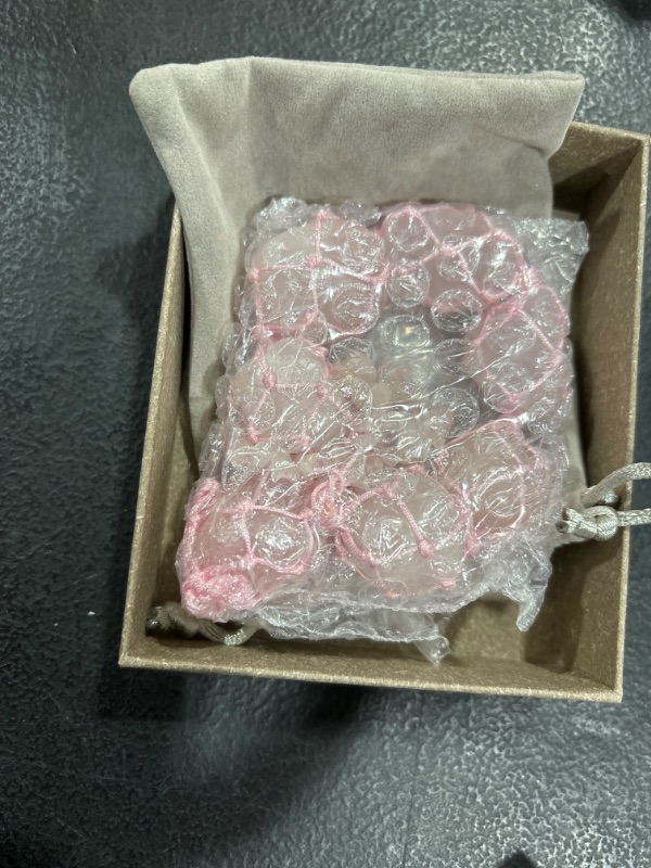 Photo 1 of Chakra Stones,Rose Quartz, Crystals and Healing Stones, 7 Chakra Crystys Car Hanging, Reiki Healing Crystal Feng Shui Ornament, Home Decor for Good Luck/Yoga Spiritual Meditation/Window Decor F.pink-rose Quartz
