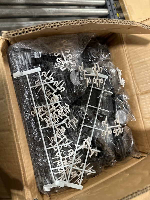 Photo 1 of Aeitc 72 Pairs Shoe Rack Organizer,Closet with Hook and Side Shelf,48"x12"x72"