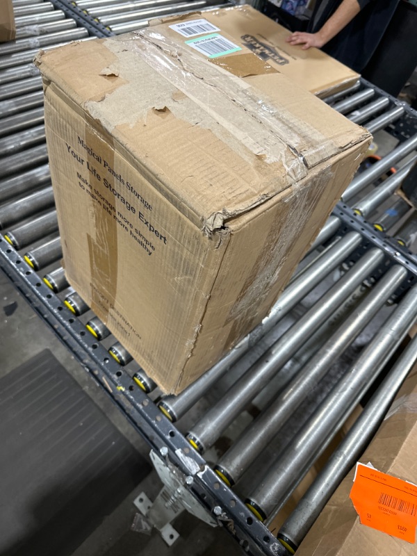 Photo 1 of Aeitc 72 Pairs Shoe Rack Organizer,Closet with Hook and Side Shelf,48"x12"x72"