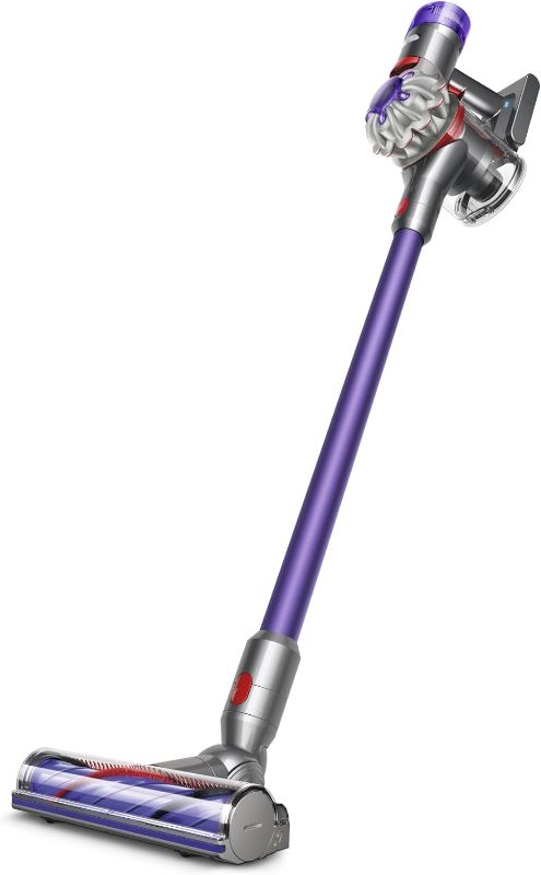 Photo 1 of Dyson V8 Animal Extra cordless vacuum cleaner, Silver/Purple
