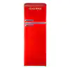 Photo 1 of 12.0 cu. ft. Top Freezer Retro Refrigerator with Dual Door True Freezer, Frost Free in Red
