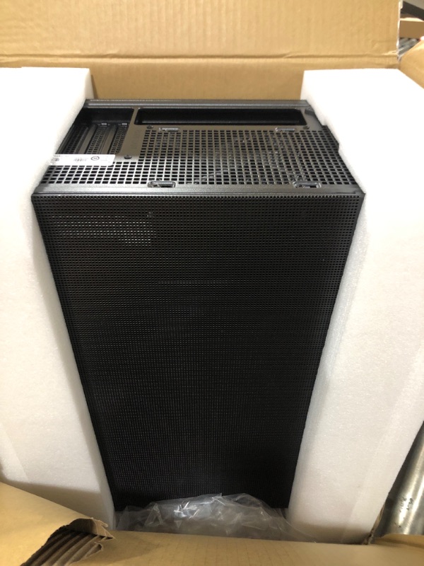 Photo 2 of ASUS Prime AP201 33-Liter MicroATX Black case with Tool-Free Side Panels and a Quasi-Filter mesh, with Support for 360 mm Coolers, Graphics Cards up to 338 mm Long, and Standard ATX PSUs Mesh ?AP201/BLK/MESH//