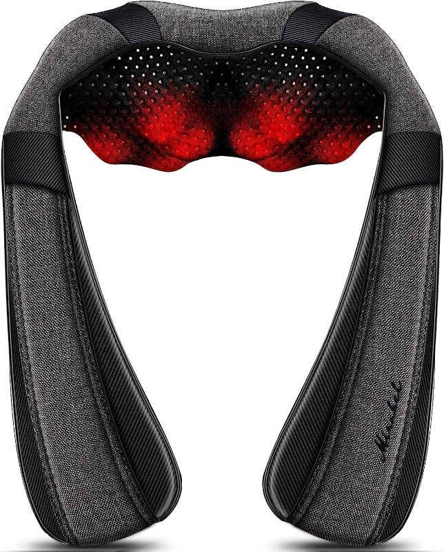 Photo 1 of Back Massager Neck Massager with Heat, Neck and Back Massager, Shiatsu Shoulder Massager Gifts for Neck, Back, Muscle Pain Relief, Presents Idea for Christmas, Fathers Day, Mothers Day
