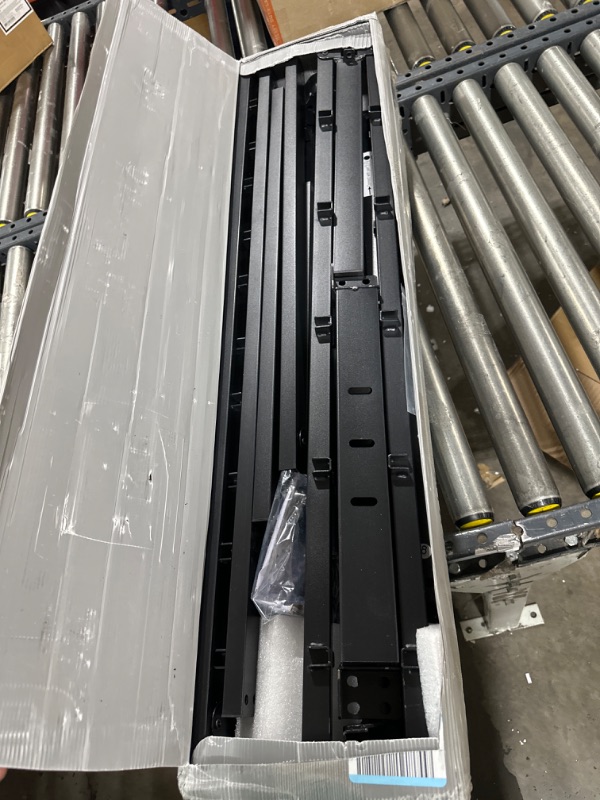 Photo 1 of Queen Bed Frame 18 Inch Metal Bed Frame Queen Heavy Duty Platform Bed Frame Queen Size No Box Spring Needed Easy Assembly Noise Free Black 4004-18B Queen 18 inch