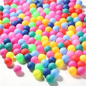 Photo 1 of 1000 Pcs Colored Balls Table Tennis Balls Bulk 40mm Plastic Entertainment Table Tennis Balls for Table Game, DIY Games, Arts Craft, Sports Activities, Party Decoration, Cat Toys