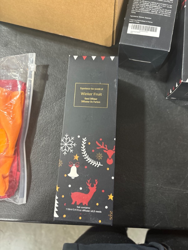 Photo 1 of Reed Diffuser Set, Apple & Musk Scent, 8 Scented Diffuser Sticks, Gift Bottle Design,Home Decor Bedroom Living Room Bathroom Office