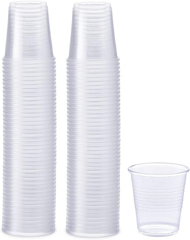 Photo 1 of 2 pack-[100 Pack - 5 oz.] Clear Disposable Plastic Cups - Cold Party Drinking Cups
