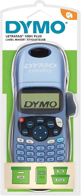 Photo 1 of DYMO Label Maker LetraTag 100H Handheld Label Maker, Easy-to-Use, 13 Character LCD Screen, Great for Home & Office Organization
