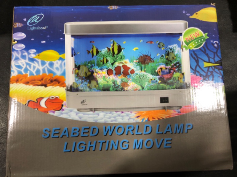 Photo 2 of Lightahead Artificial Tropical Fish Decorative Sensory Aquarium Lamp Virtual Ocean in Motion (Marine Life A)