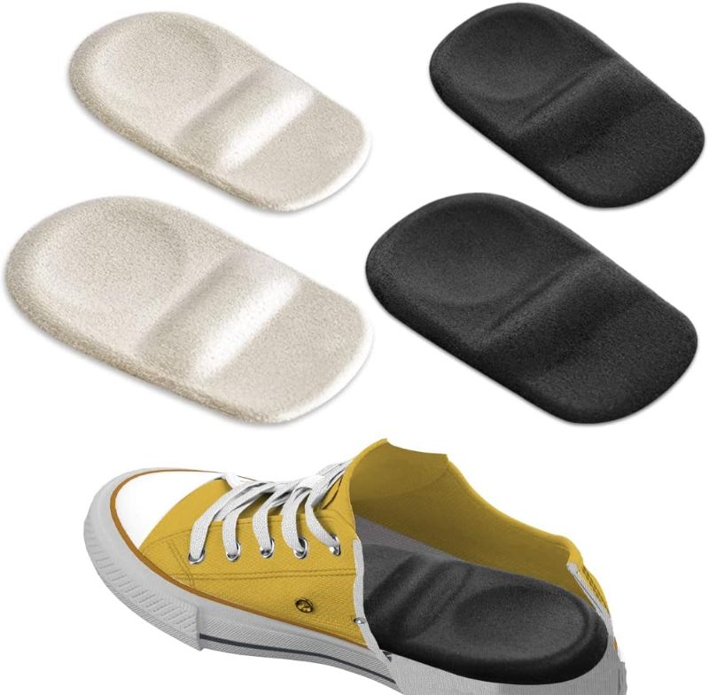 Photo 1 of 5 PACK-Beautulip Heel Cups for Heel Pain Relief, Gel Heel Cushion, Plantar Fasciitis Insoles for Men and Women, Heel Spurs Relieve Heel Discomfort (Small)
