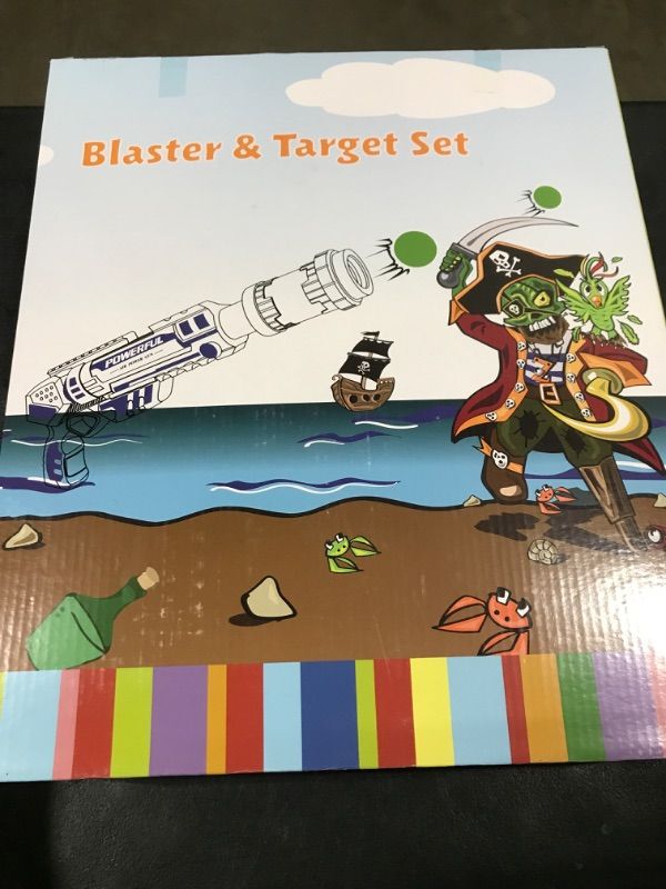 Photo 1 of BLASTER AND TARGET SET AGES 3+