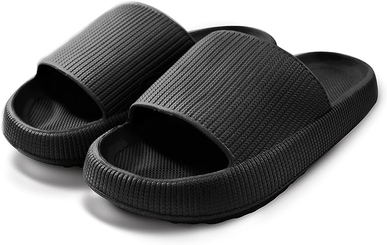 Photo 1 of [Size 5] Women's Cloud Shower/Outdoor Slides- Black