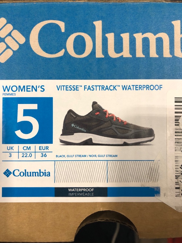 Photo 2 of [Size 5] Columbia Vitesse Fasttrack Women's Waterproof Hiking Shoes