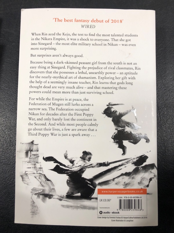 Photo 1 of [Paperback] Poppy War; The Dragon Republic; The Poppy War by- Kuang, R.F