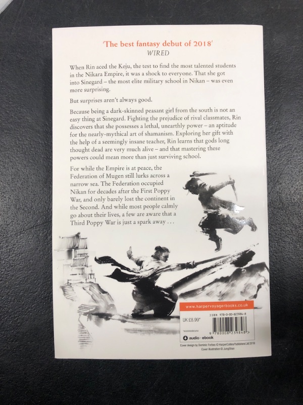 Photo 1 of [Paperback] Poppy War; The Dragon Republic; The Poppy War by- Kuang, R.F