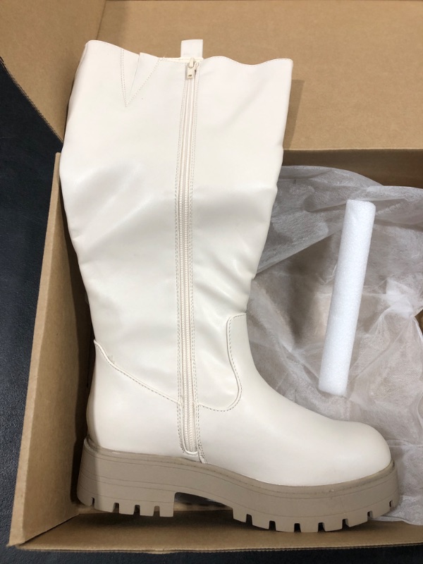 Photo 1 of [Size 6] Side Zipper Knee High Riding Boots