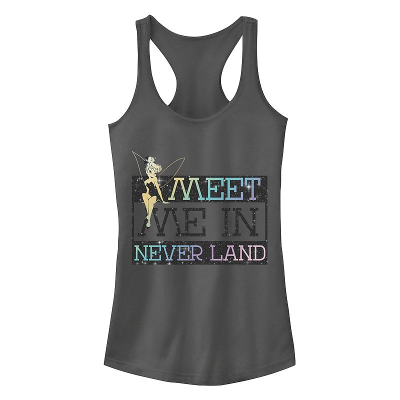 Photo 1 of [Size L] Juniors Tinkerbell Meet Me in Neverland Racerback Tank