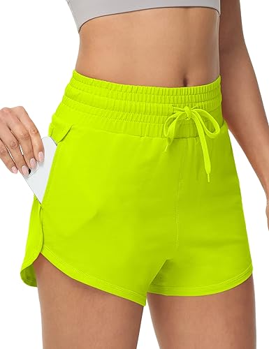 Photo 1 of [size S] UrKeuf Women's Sweat Cotton Shorts with Pockets High Waist Casual Summer Athletic Runing Shorts Comfy Drawstring Track Shorts
