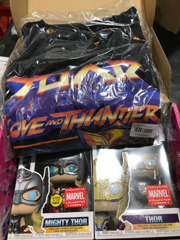 Photo 2 of [Size 3XL] Funko Marvel Collector Corp Subscription Box, This is Thor: Love & Thunder - 3XL