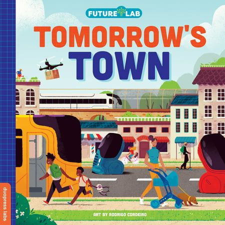 Photo 1 of Future Lab: Tomorrow's Town - by Duopress Labs (Board Book)
