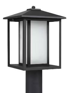 Photo 1 of Black Post Patio Lights 2pk