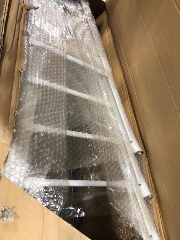 Photo 1 of DeKea 30 Inch Backless Bar Stools with Wooden Top Counter Height Metal Bar Stool [Set of 4] for Kitchen or Indoor/Outdoor Barstools, White