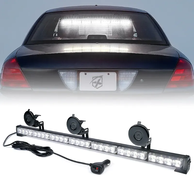 Photo 1 of 31" Traffic Advisor Strobe Light Bar | Controller LED 7 Series RED AND AND BLUE