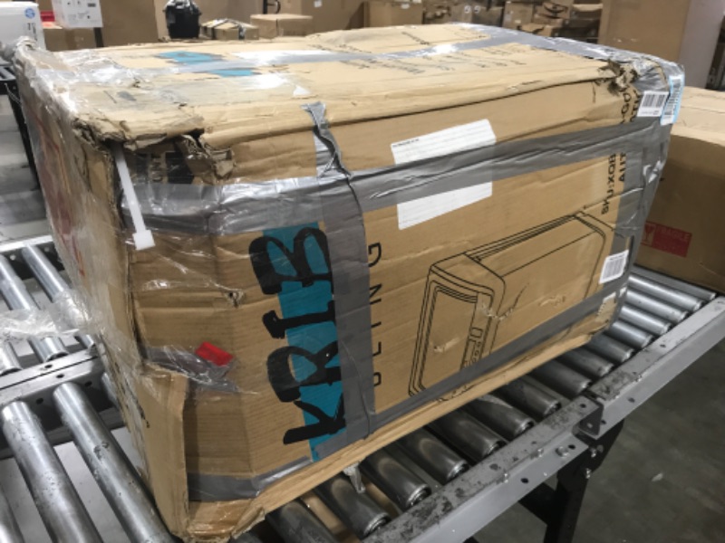 Photo 1 of Full Automatic Washing Machine, 15.6 lbs Top Load Portable Washer with Drain Pump, LED Display with 10 Programs & 8 Water Levels Selections, Ideal for Apartment, Dorm, RV, Camping, Dark Gold