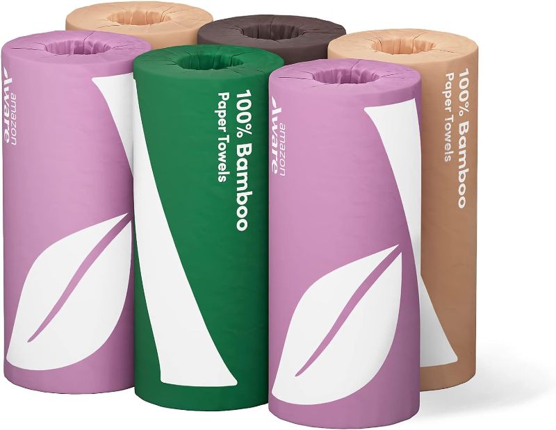 Photo 1 of 100% Bamboo Paper Towels 6 Rolls