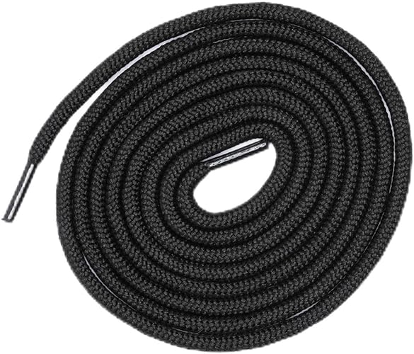 Photo 1 of 2 Pair Shoe Laces Boot Laces Outdoor Hiking Walking Shoelaces Round Boot Lace Sneakers Shoe Strings