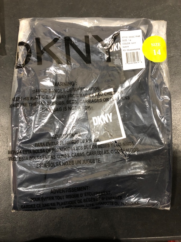 Photo 2 of [Size 14] DKNY Women's Halter Wrap-Skirt Dress