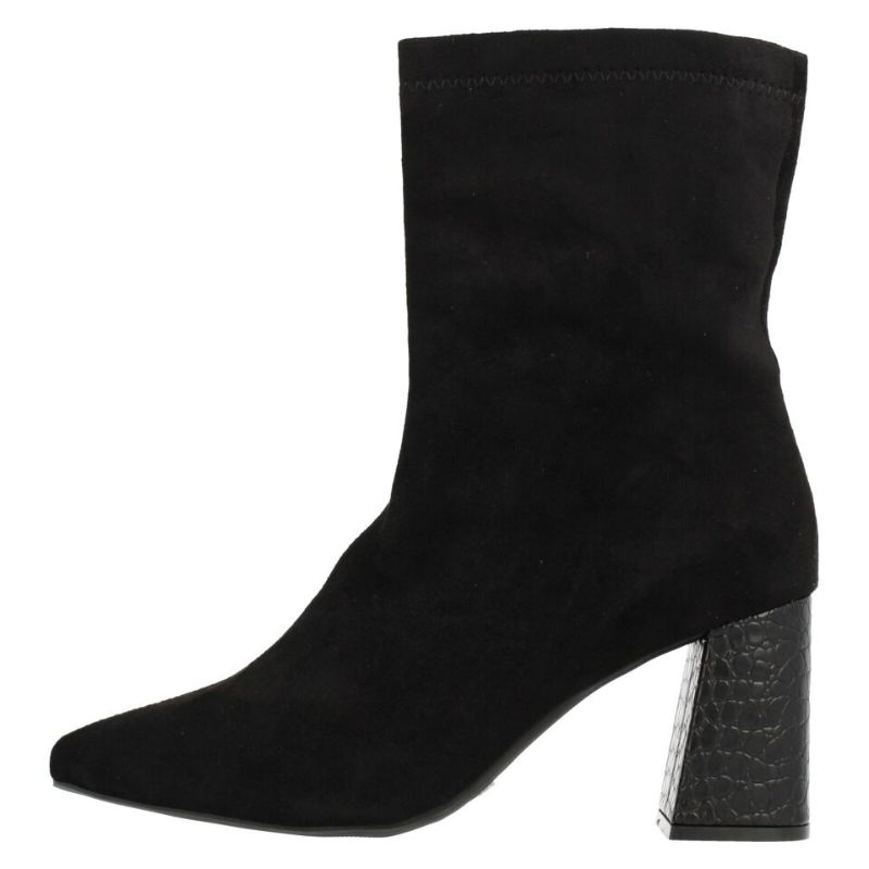 Photo 1 of [Size 5] Never Be The Same High Heeled Ankle Boots- Black Suede