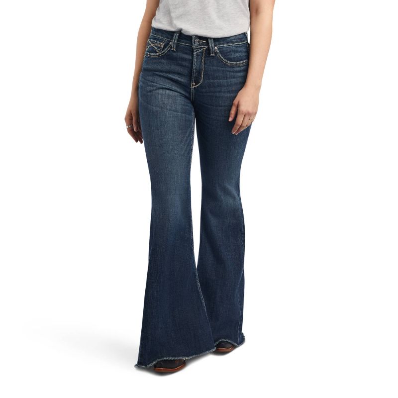 Photo 1 of [Size 305] Ariat Ladies R.E.a.L. High Rise Zinnia Extreme Flare Jeans
