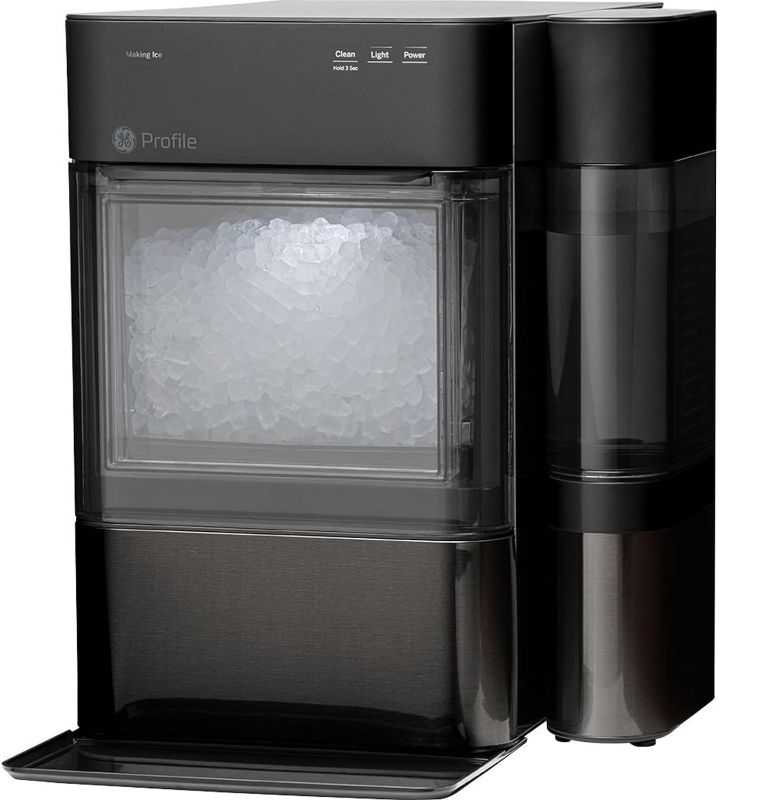 Photo 1 of GE Profile Opal 2.0 | Countertop Nugget Ice Maker with Side Tank | Ice Machine with WiFi Connectivity | Smart Home Kitchen Essentials | Black Stainless
