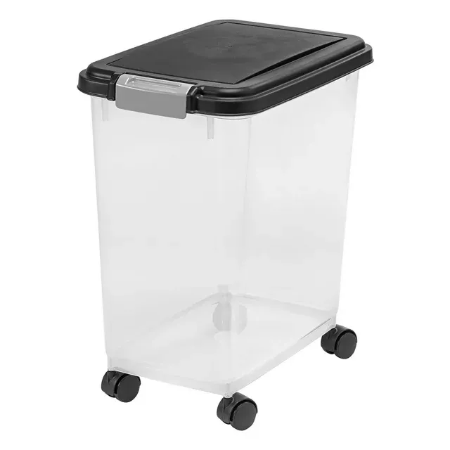 Photo 1 of 33qt Rolling Storage Bin 