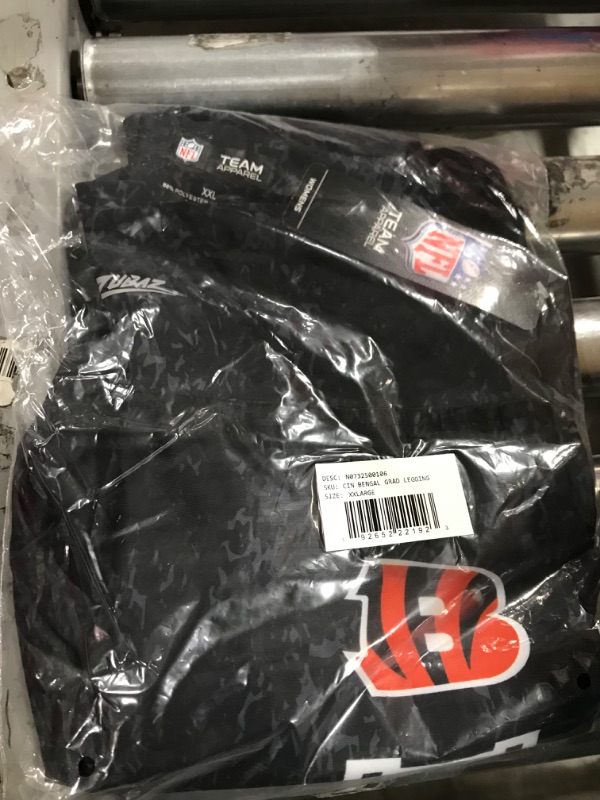 Photo 1 of CIN BENGAL GRAD LEGGINGS NFL TEAM APPAREL LEGGINGS WOMENS XXL 