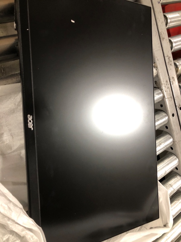 Photo 2 of *FOR PARTS ONLY* Acer SH242Y Ebmihx 23.8" FHD 1920x1080 Home Office Ultra-Thin IPS Computer Monitor AMD FreeSync 100Hz Zero Frame Height/Swivel/Tilt Adjustable Stand Built-in Speakers HDMI 1.4 & VGA Port