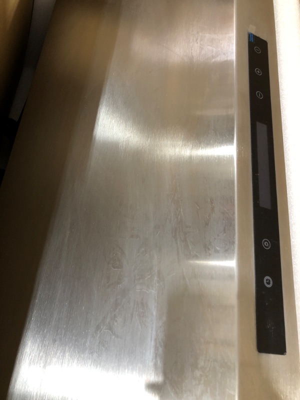 Photo 3 of 48 in. 900 CFM Ducted Under Cabinet Range Hood with Touch Display, LED Lights, and Permanent Filters in Stainless Steel