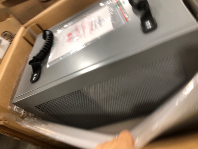 Photo 1 of 110 pt. 2,000 sq.ft. Bucketless Commercial Dehumidifier in Gray with Auto Defrost for Basement, Crawl Space