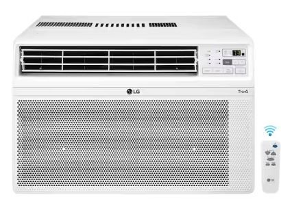 Photo 1 of 10,000 BTU 115V Window Air Conditioner Cools 450 sq. ft. with Wi-Fi, Remote and in White