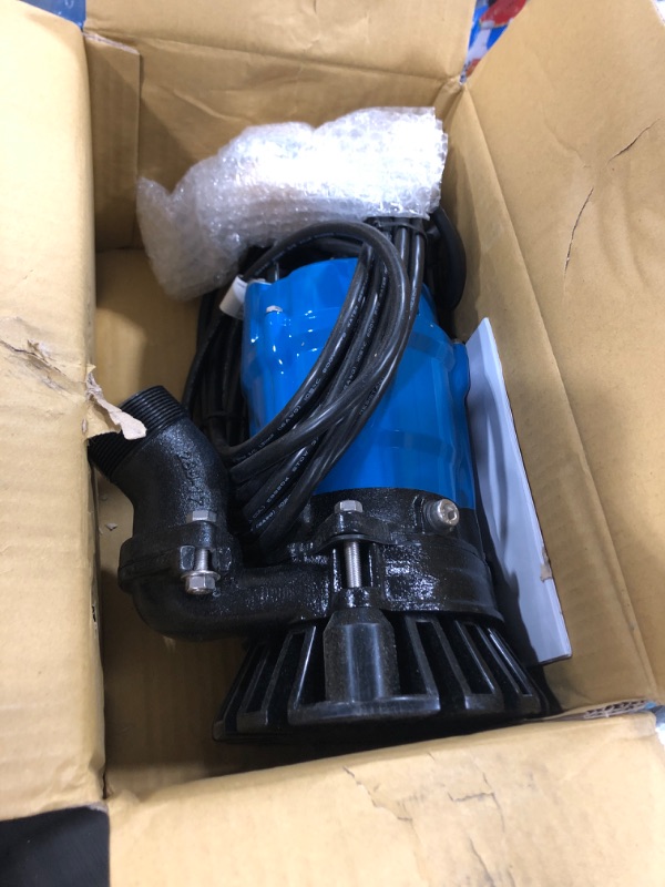 Photo 2 of Tsurumi Pump HSZ2.4S Submersible Trash Pump - Float Switch 1/2 HP 115V 2 in Discharge Dewatering applications - sand & solids, where auto operation is needed | 53 GPM / 3180 GPH