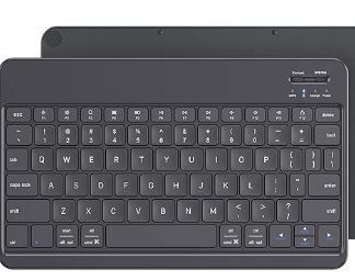 Photo 1 of Emetok Ultra-Slim Bluetooth Keyboard with Larger Keys for Superior Typing Comfort, Portable Universal Wireless Keyboard for iPad,macOS, Windows, Android, iPad 10.2/ Pro/Mini/Air