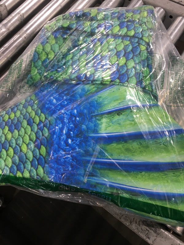 Photo 2 of Fin Fun Mermaidens - Mermaid Tails for Swimming for Women, Teens and Adults with Monofin Small Aussie Green