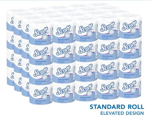 Photo 1 of 72 COUNT Scott® Professional Standard Roll Toilet Paper 