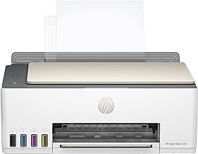 Photo 1 of HP Smart Tank 5000 Wireless All-in-One Ink Tank Printer with up to 2 years of ink included, mobile print, scan, copy, white, 17.11 x 14.23 x 6.19