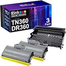 Photo 1 of E-Z Ink (TM Compatible Toner Cartridge & Drum Unit Replacement for Brother TN360 TN330 DR360 DR-360 High Yield Compatible with DCP-7040 DCP-7030 MFC-7840W HL-2140 MFC-7340(2 Toner, 1 Drum Unit)