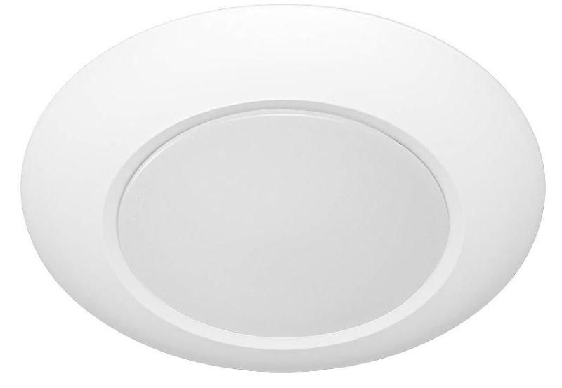 Photo 1 of 6 Inch LED Disk Light Surface Mount Low Profile Recessed Retrofit Ceiling Fixture for J Box, Dimmable, 15W=75W, 980LM, 5000K Daylight White, CRI>80, ETL Listed, Wet Location 5000K Daylight White 20 Packs