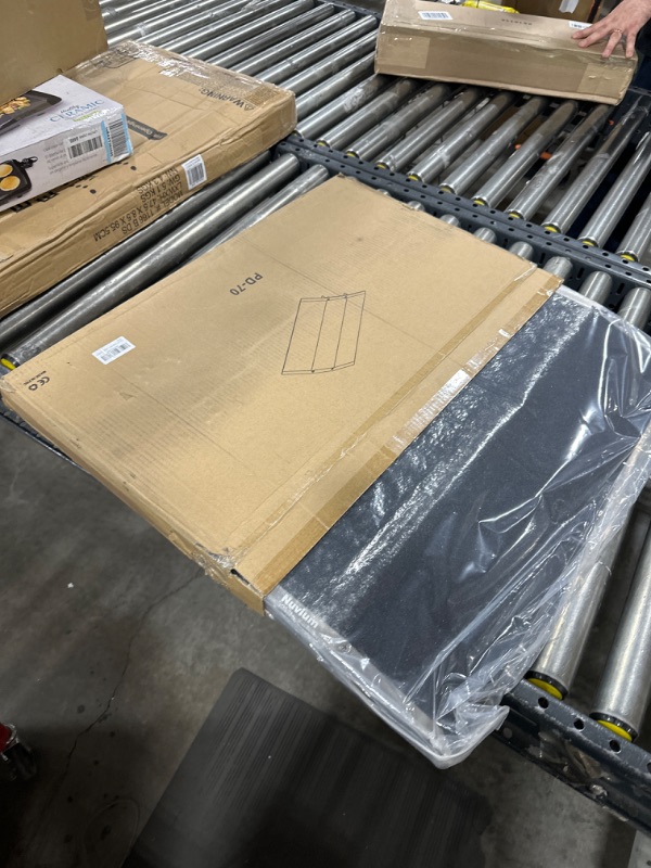 Photo 1 of 27.6" L x 1" H Wheelchair Ramp,Threshold Bridge Ramp Aluminum,with Supporting Frame and Non-Slip Surface,Transition Threshold Ramps for Patio Door, Shed Door & Sliding Door (27.6”)