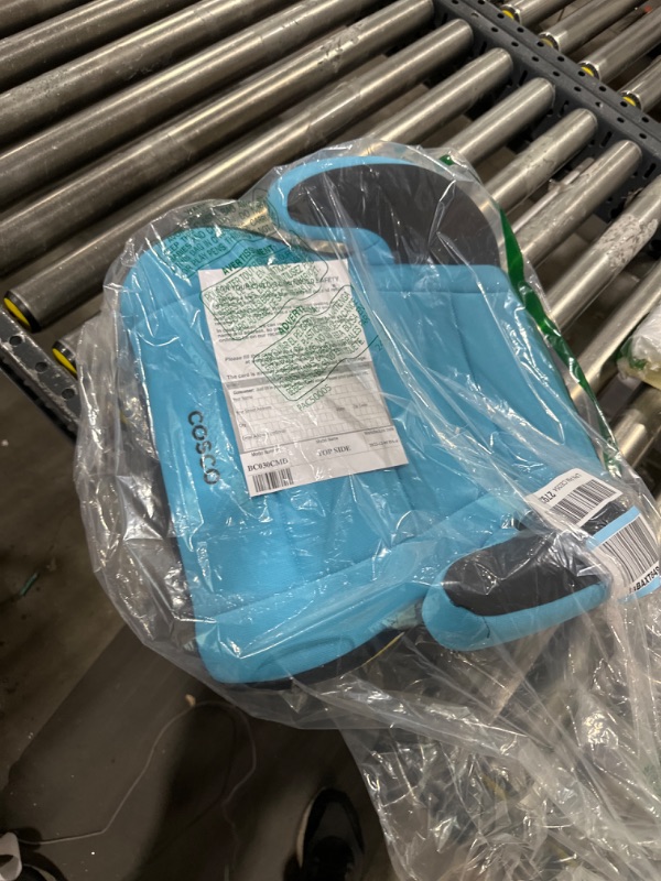 Photo 2 of Cosco Topside Booster Car Seat - Easy to Move, Lightweight Design (Turquoise)